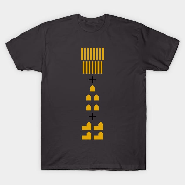 Settlers of Catan Pieces T-Shirt by trippfritts